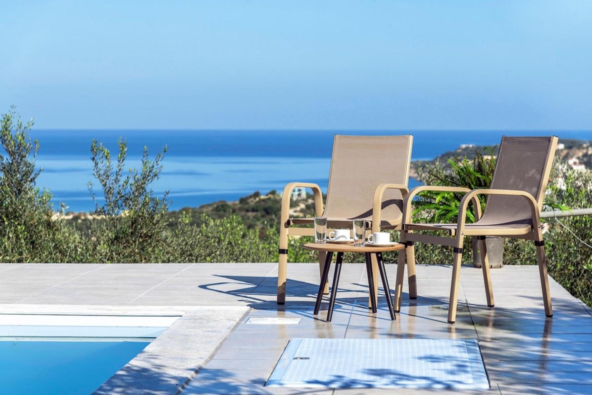 Villa Konstantinos Hilltop Vineyard Escape Almyrida  Exterior photo