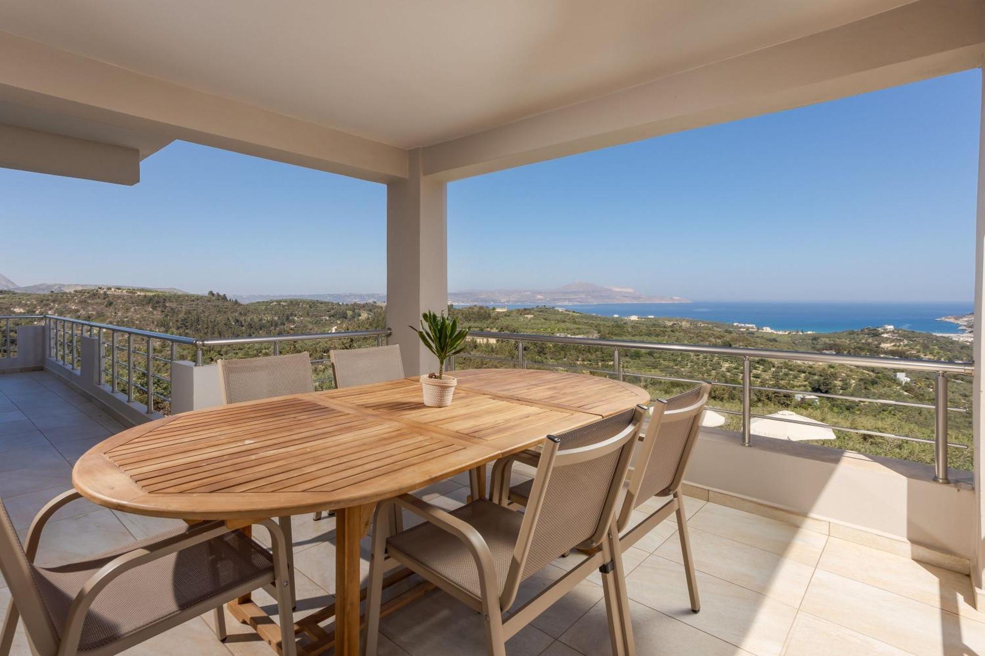 Villa Konstantinos Hilltop Vineyard Escape Almyrida  Exterior photo